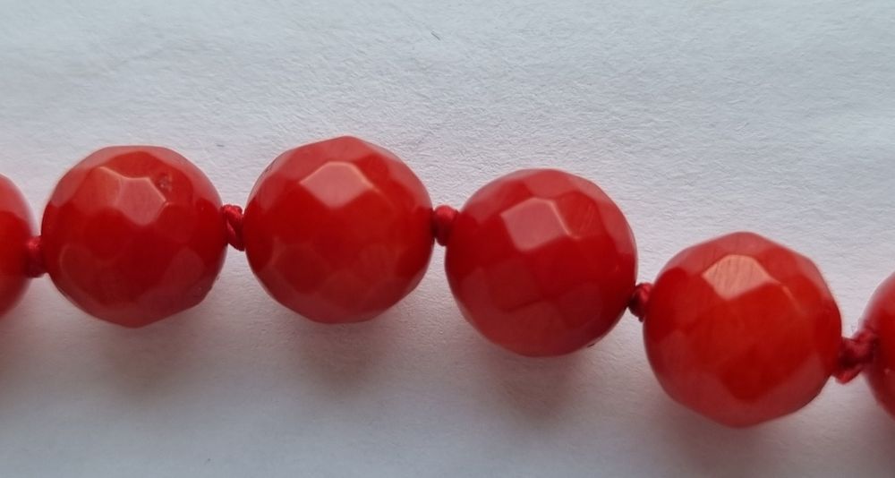 Коралове намисто, 45 см, Італія