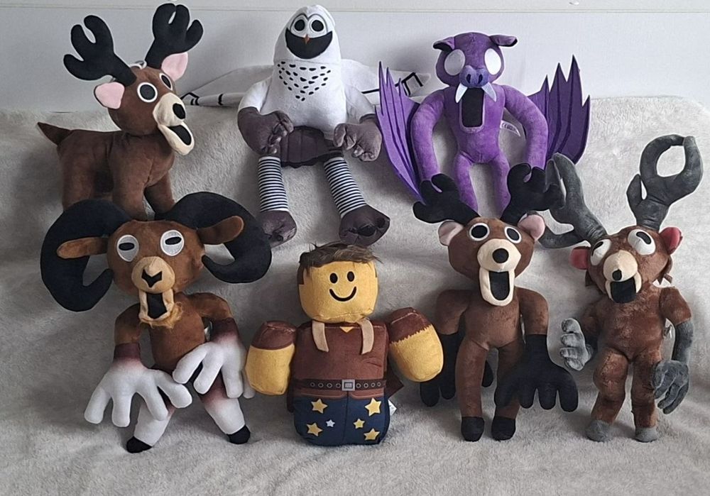 Кіт, сова, баран, олень, кажан з гри Роблокс 99 ночей в лісі Roblox 99