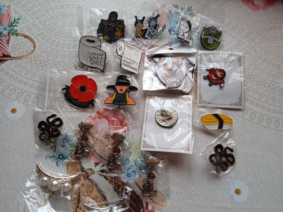 Пины значки броши пин брошь пін