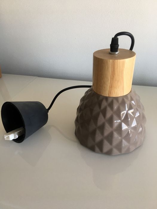 Candeeiro novo tecto