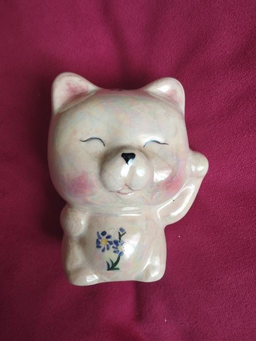 Figurka szklana kotek