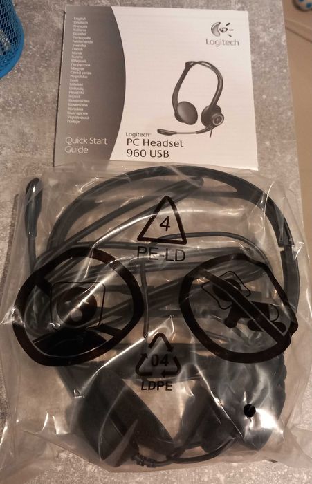 Auriculares com micro Loghitec