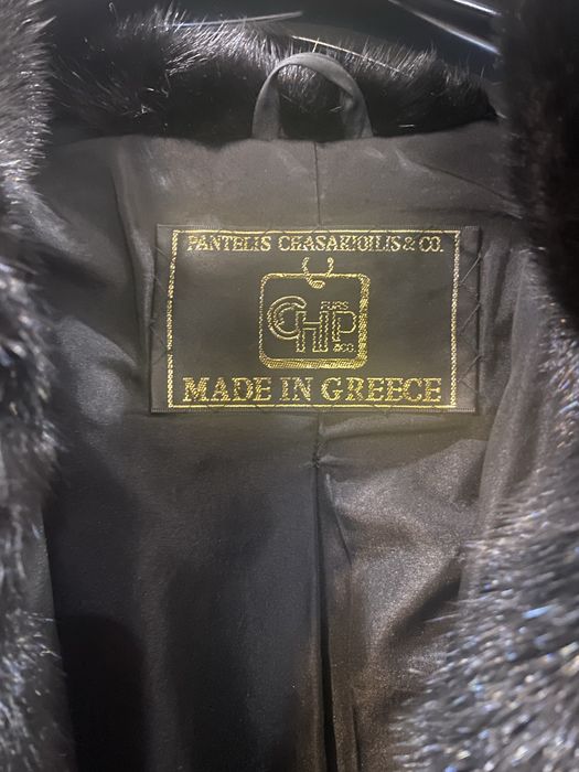 Продам черную норковую шубу