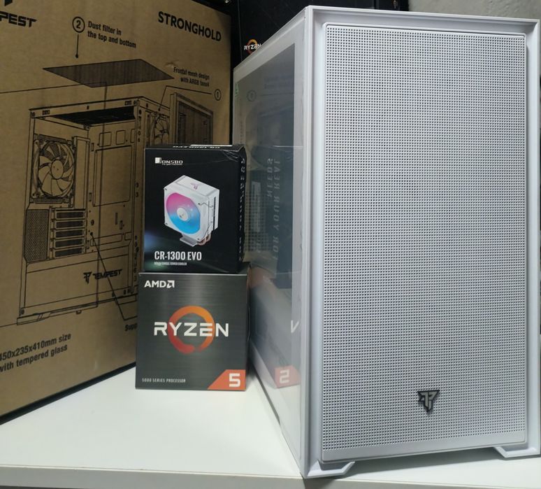 PC gamer Ryzen 3600  4,2ghz+ RTX 5060 + 16gb+ 1,25Tb NVME/HD