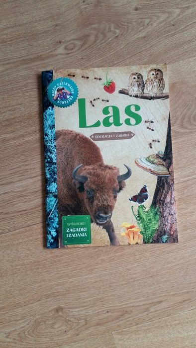 Książka edukacyjna Las