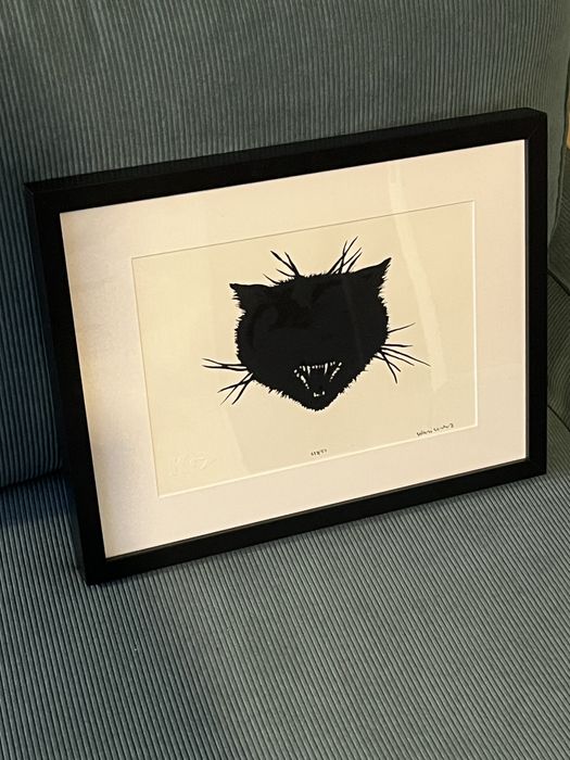 Aleksandra Waliszewska  serigrafia "Koty" 1