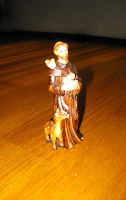 Miniatura em Marfenite São Francisco de Assis