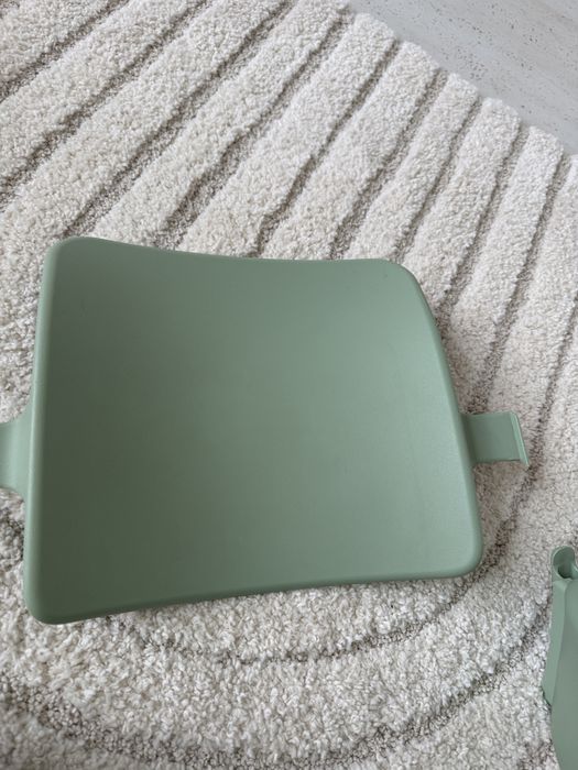 Baby set Stokke Tripp Trapp Moss Green ze ślizgaczami