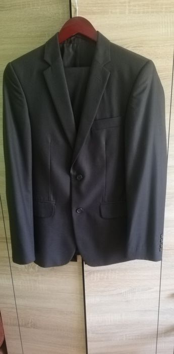 Garnitur męski czarny
