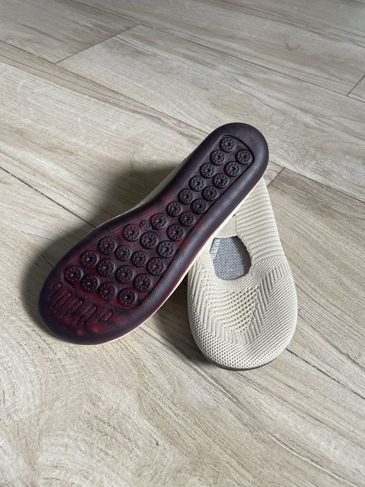 Letnie baleriny ecru, rozm. 35/36