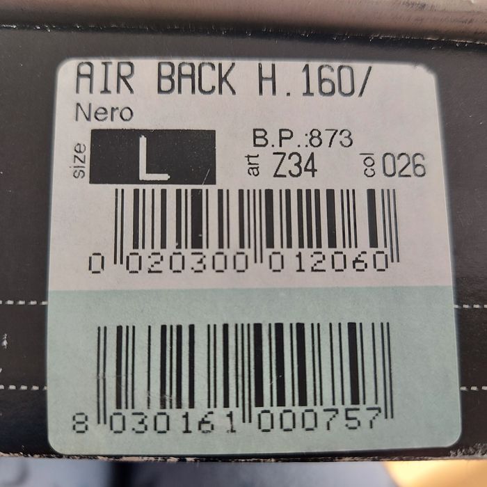 Protecção de coluna Spidi