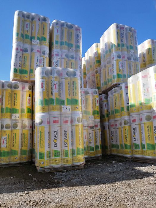 Wełna szklana mineralna Isover Super-Mata 20cm 033 Warszawa