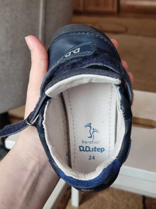 Черевики шкіряні D.D.Step Barefoot, 24 розмір