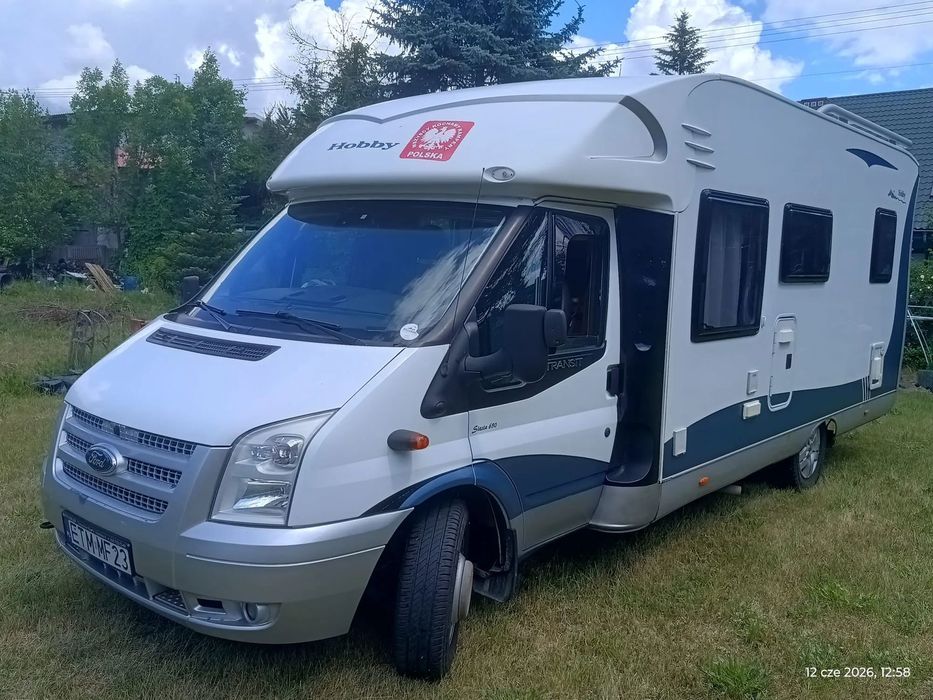 Hobby Siesta 650  Piękny kamper - Ford/HOBBY typ Siesta 650 such, garażowany