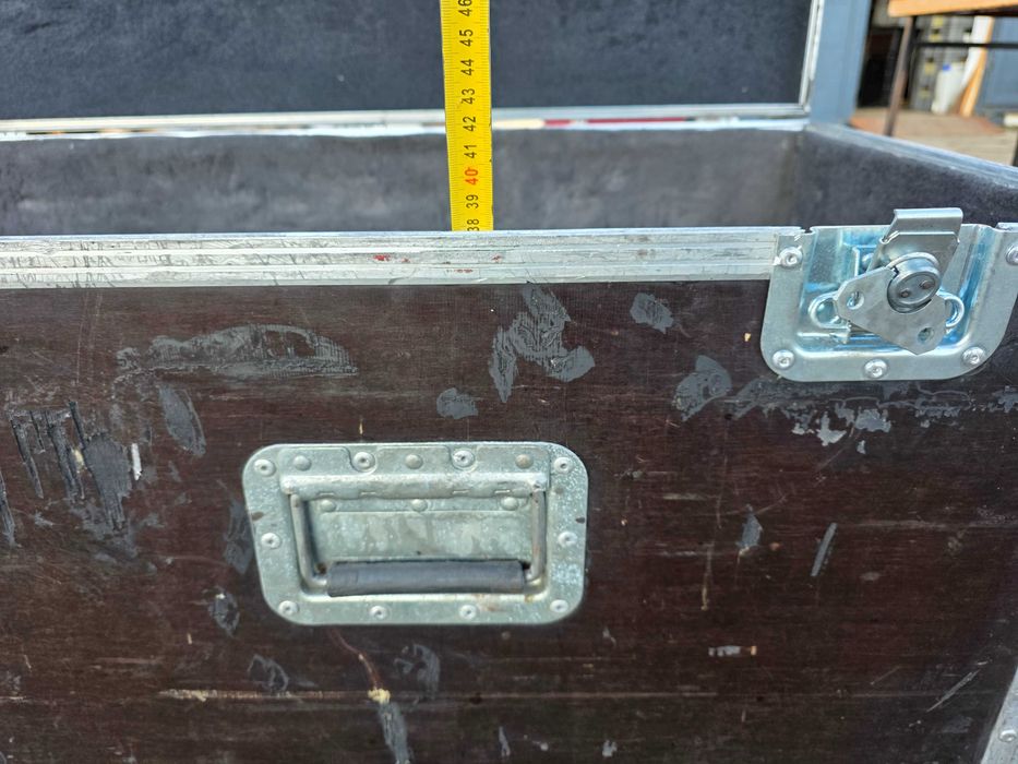 CASE 155x42x38 koła kejs flightcase skrzynia FAKTURA