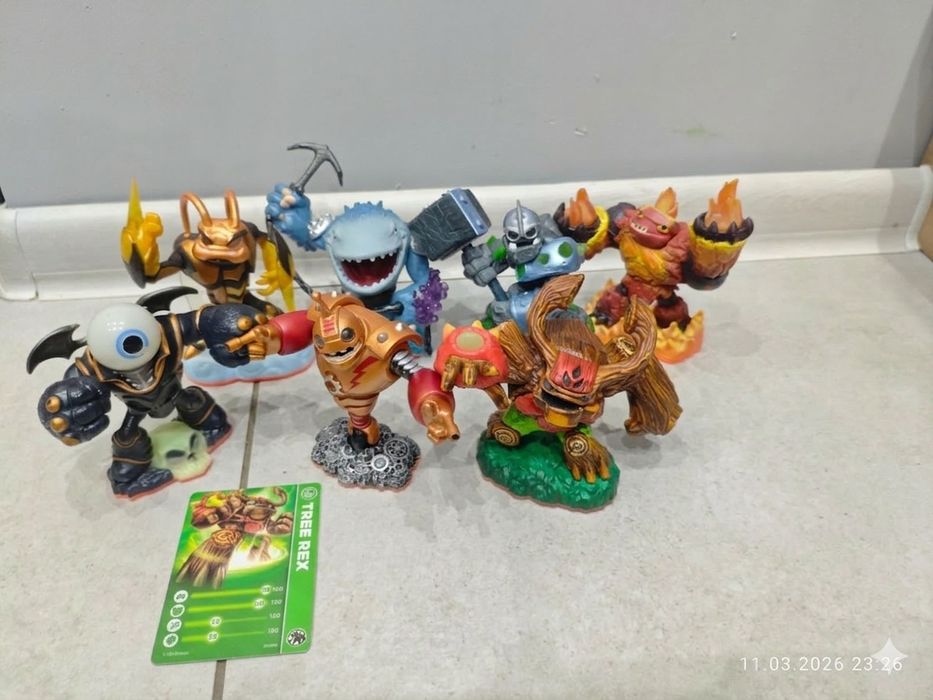 Skylanders Giants - Komplet 7 Wielkich Figurek Gigantów! + Karty
Opis: