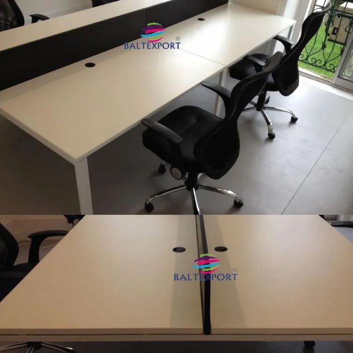 Ilha Posto Trabalho com 2 |4|6|8 Lugares Secretárias Mesas Móveis Novo