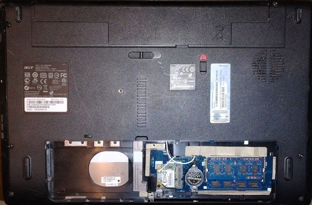 Laptop Acer Aspire 5742