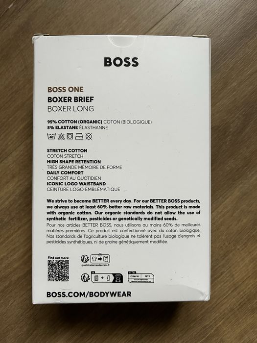 Oryginalne Hugo BOSS ONE bokserki czarne 2 sztuki M