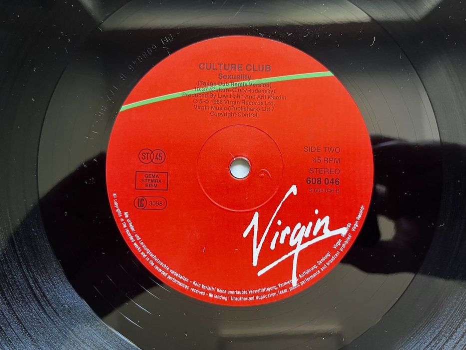 Culture Club – Move Away Extended - winyl Pop vinyl