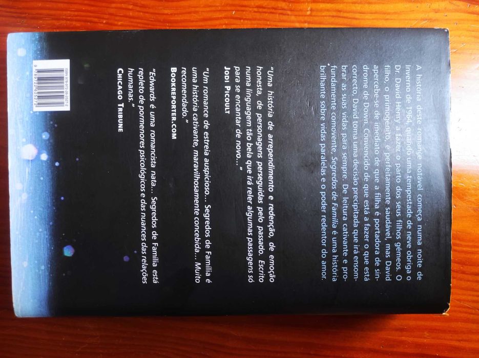 Livro Segredos de Família Kim Edwards Romance