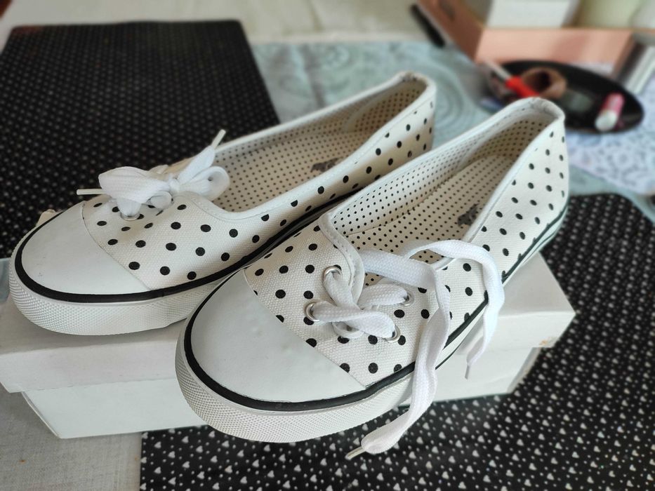 Baleriny, trampki, rozmiar 37, nowe