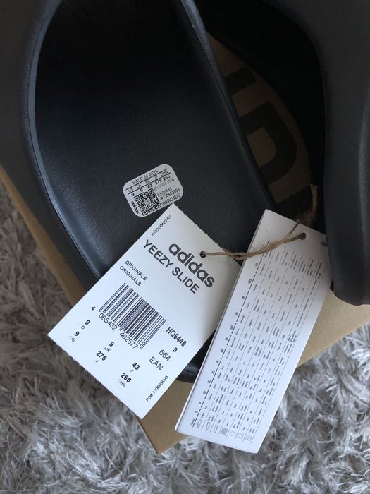 (43) Adidas Yeezy Slide Onyx