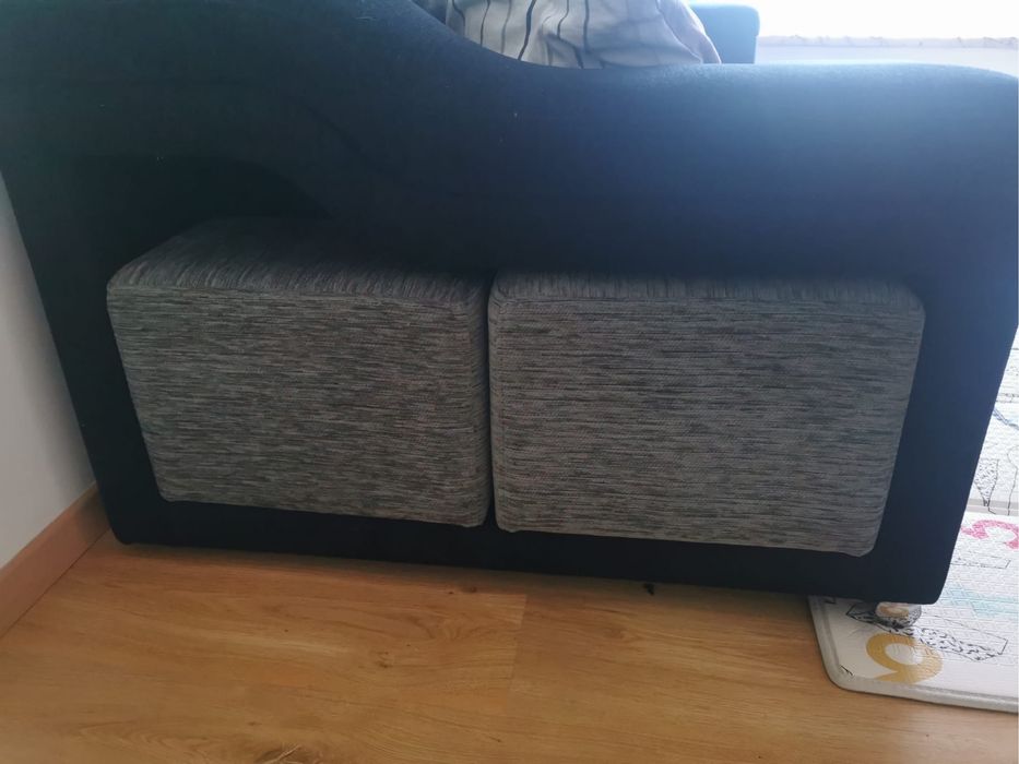 Sofá 3 lugares e chaise lounge