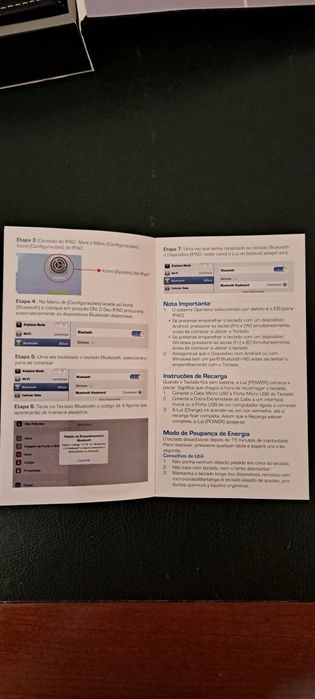 Capa Teclado Universal 10.1'' (Teclado Português - Preto)