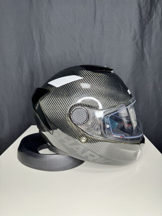 Kask Motocyklowy Shark L Spartan Carbon Skin Sportowy Torowy Agv Hjc Shoei Ls2 Nokan Lazer