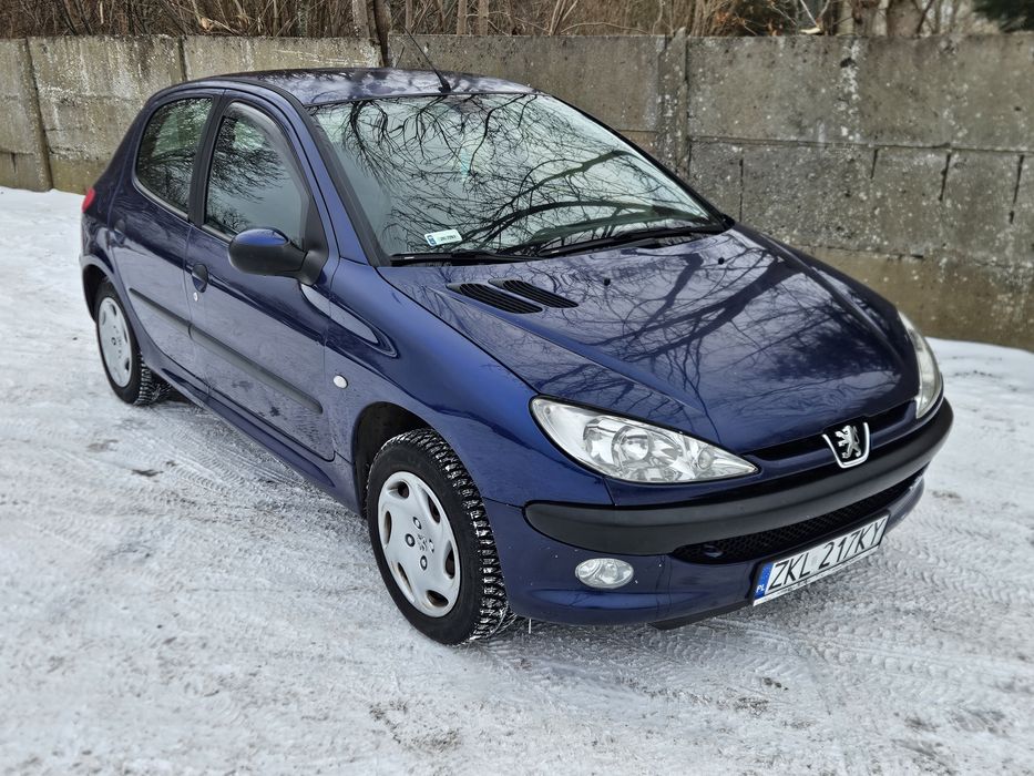 Peugeot 206 1.4*100 tys przebiegu *Wspomaganie * Klimatyzacja *  Super