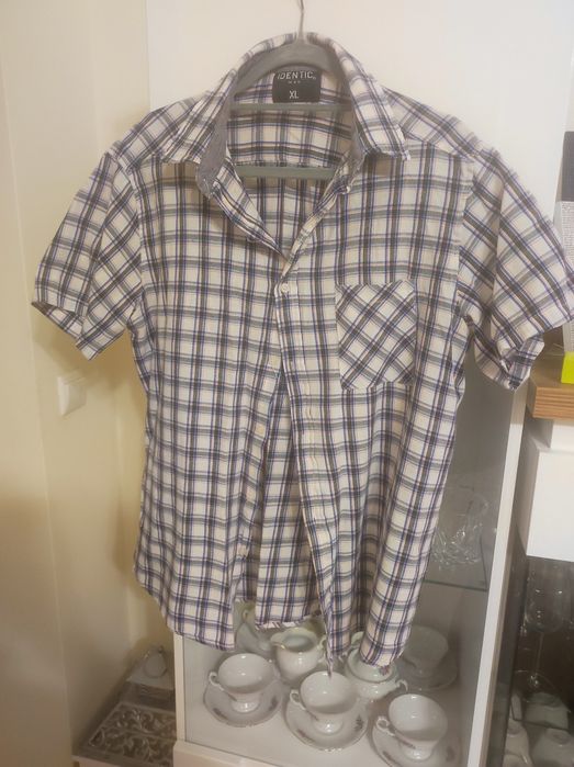 Koszula krótki rękaw XL