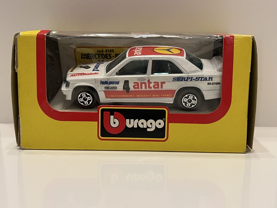 Coleção de 6 carros Burago 1:43 novos na caixa