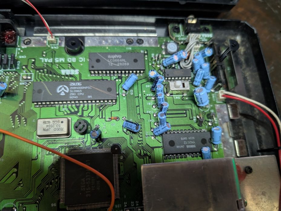 Sega Mega Drive 1 (Yamaha Sound/Japan Board) + 27 картриджей