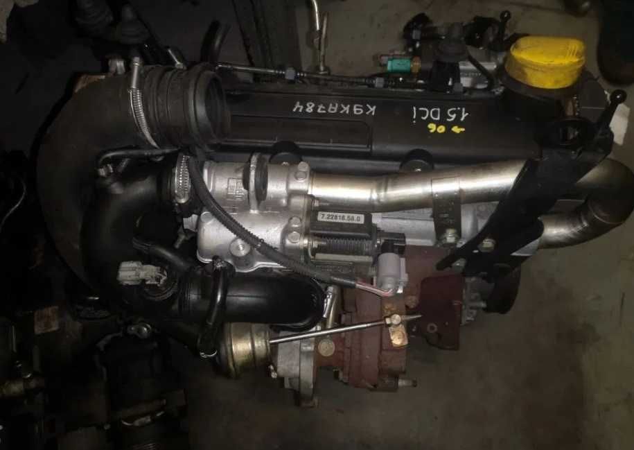 Двигатель К9К 1.5 1.9 Renault Kangoo Megane Scenic Trafic Clio Двигун