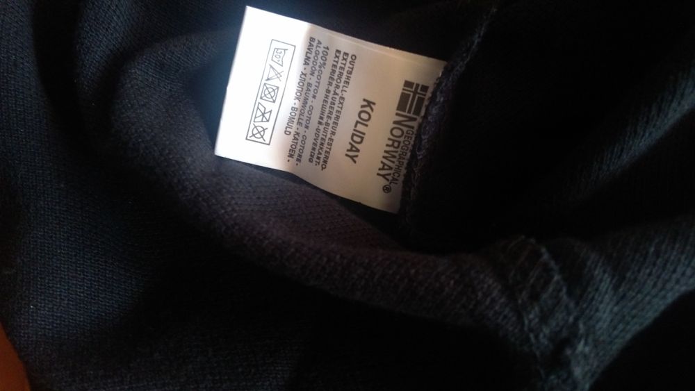 Bluza GEOGRAPHICAL NORWAY model KOLIDAY oryginalna sklep 239zl bawełna