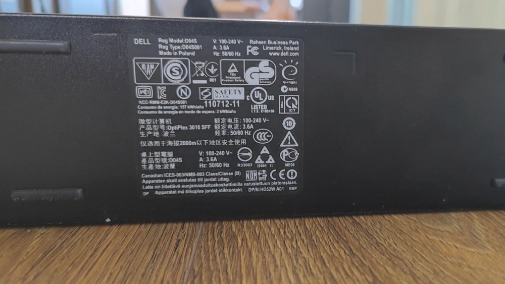 Комп'ютер Dell OptiPlex 3010 SFF (8 gb / 500 gb)