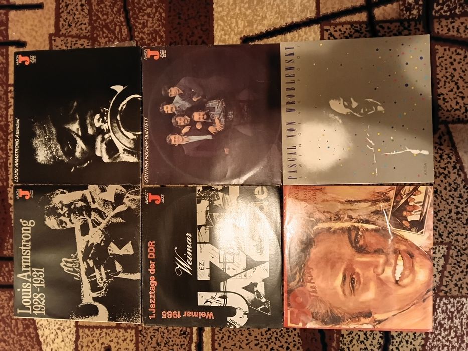 Пластинки джаз 2 Amiga и Мелодия