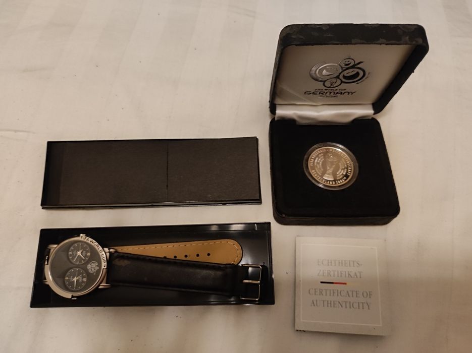 Сувенірна срібна медаль 10 г FIFA World Cup Germany 2006 офіційна