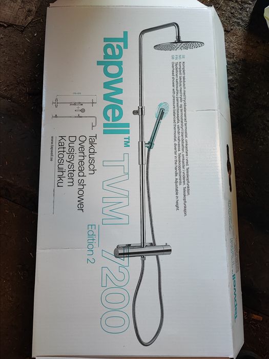 Zestaw prysznicowy Tapwell tvm