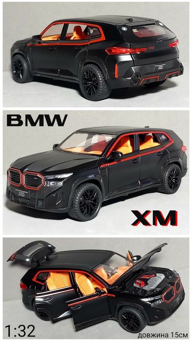 Модель авто БМВ ХМ X7 X5M X5 X3 5-series THE7 і7 Масштабна Колекційна