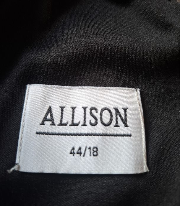 Sukienka midi mieniąca błyszcząca marka Allison rozmiar XXl 44 / XXXL 46