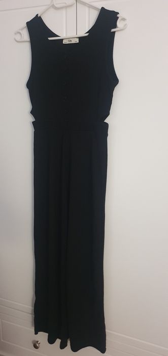 Kombinezon czarny dziewczęcy. Rozmiar 146