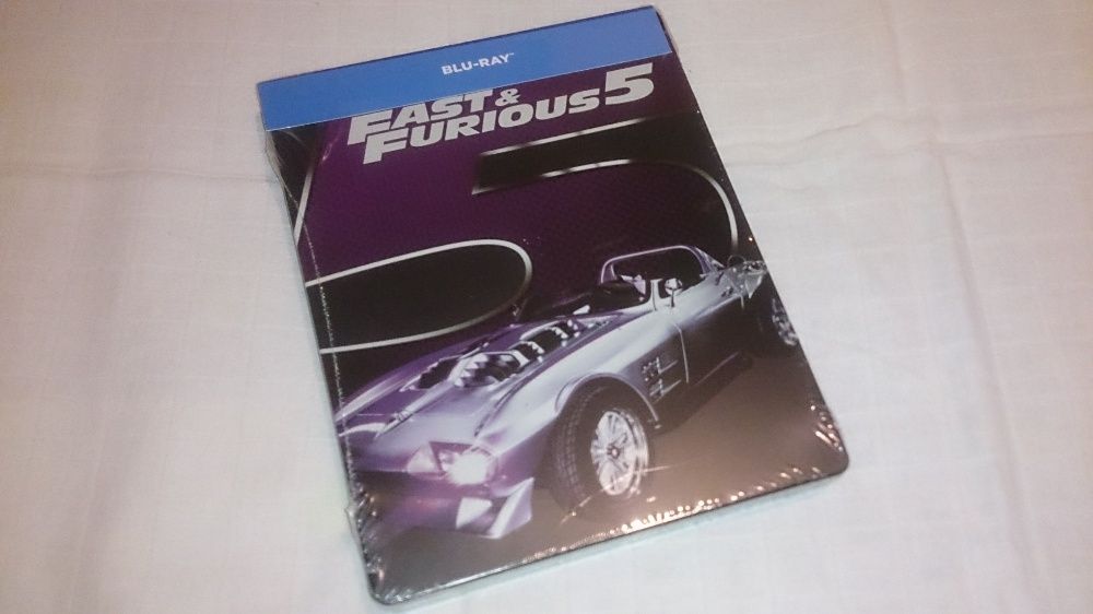 velocidade furiosa 5 (blu ray) steelbook edition (ed. caixa metálica)