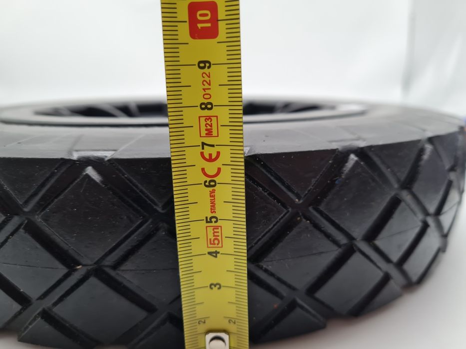 Koło pełne do taczki 3.50-8 taczek otwór na oś 12mm/25mm