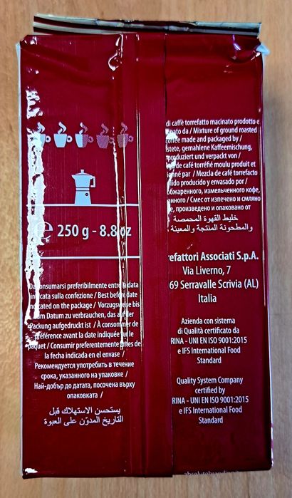 Kawa Mielona Boasi Gran Caffe Zestaw 5 kg