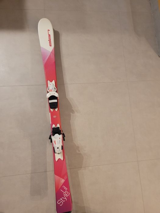 narty plus kijki(130cm)