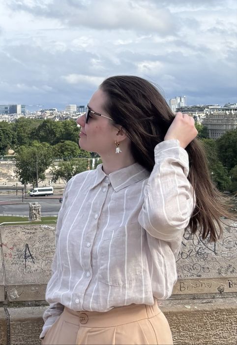 Сорочка льон H&M