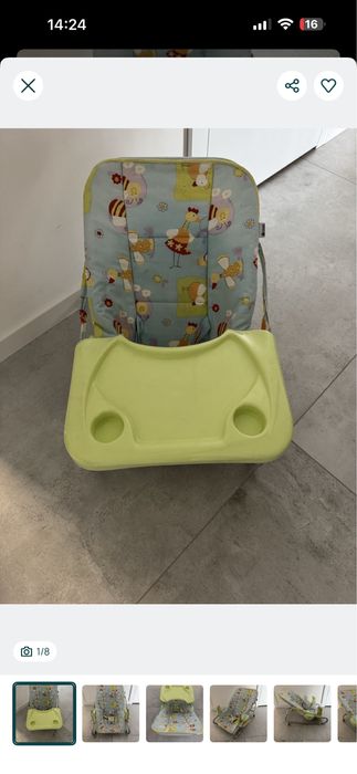 Leżaczek- bujaczek dla dziecka Primi Sogni