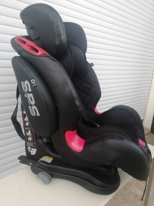 Cadeira Auto BE COOL Thunder Isofix preta (Grupo 1/2/3)